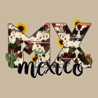Mexico State Cowhide Serape Cactus Long Sleeve Tee | Teevron