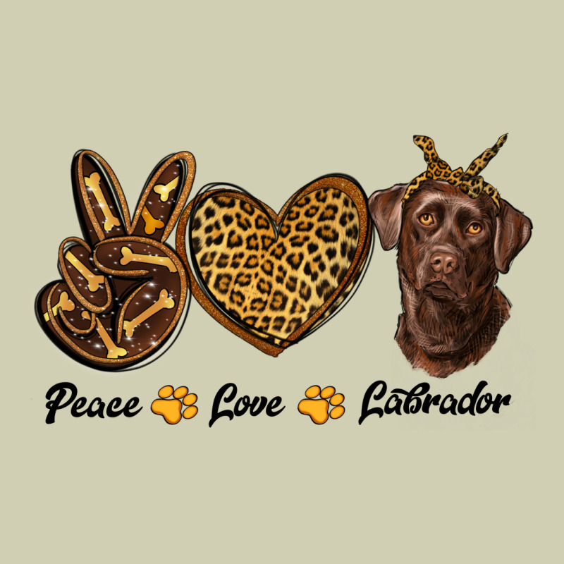 Peace Love Labrador Heavy Core Tee by RanaPortraitStore | Teevron