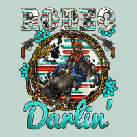 Western Rodeo Darlin' Bullfighter Serape Cowhide Turquoise Gemstones Zipper Hoodie | Teevron
