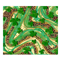 St. Patrick's Day Shamrock Leopard | Teevron