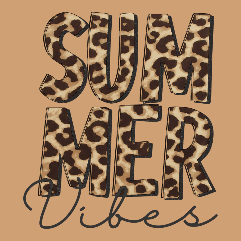 Summer Vibes Leopard Vintage Tee by CowCowDesign | Teevron