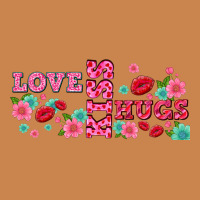 Floral Love And Kiss Heavyweight Hoodie | Teevron