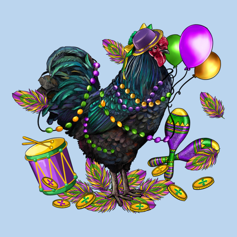 Mardi Gras Chicken Classic Tee by CowGirlArtShop | Teevron