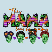 Personalized This Mama Loves Her Monsters Ladies Tee | Teevron
