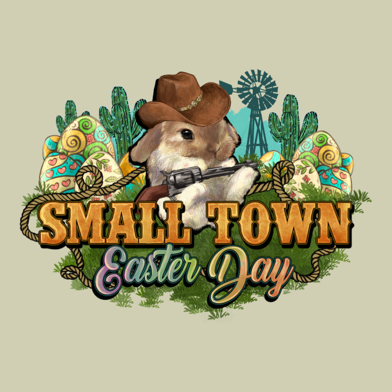 Small Town Easter Day Heavy Core Tee by NancyCooperArtShop | Teevron