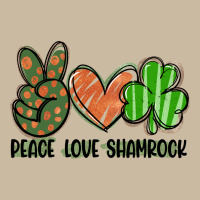 Peace Love Shamrock Long Sleeve Tee | Teevron