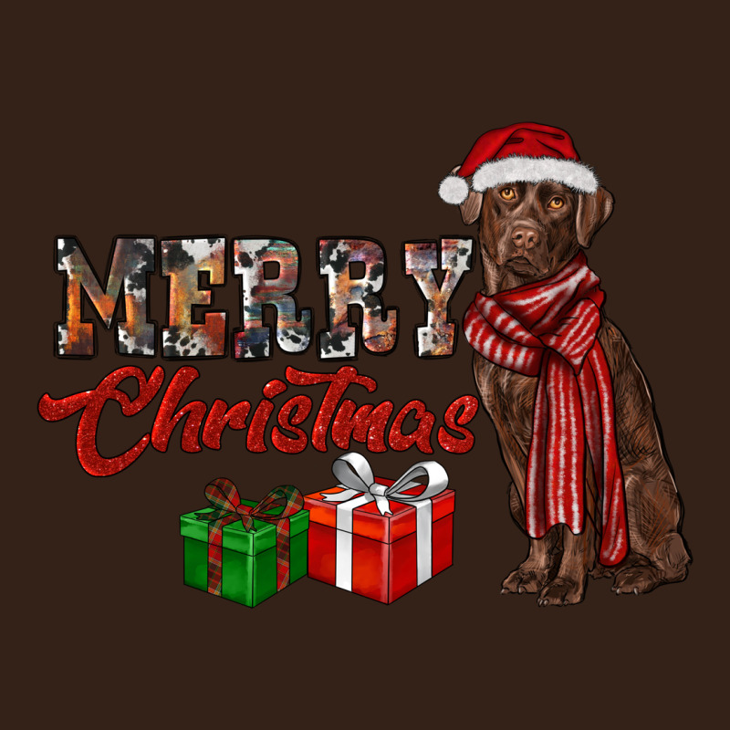 Merry Christmas Labrador Retriever Heavy Core Tee by RanaPortraitStore | Teevron