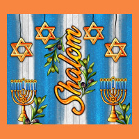 Shalom With Star Of David Premium Sweatshirt | Teevron
