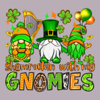 St. Patrick's Day Shamrockin' With My Gnomies Vintage Tee | Teevron