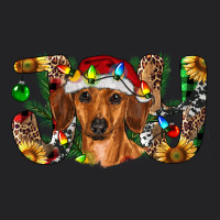 Dachshund Christmas Joy Vintage Tee | Teevron