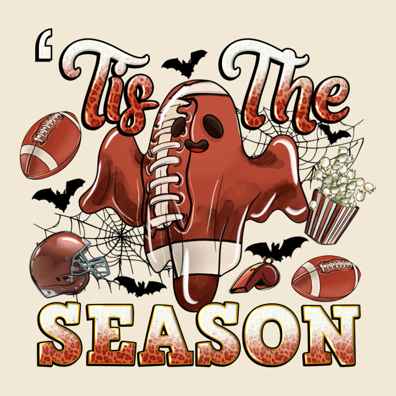 Tis The Season Football Halloween Ladies Tee by CowGirlArtShop | Teevron