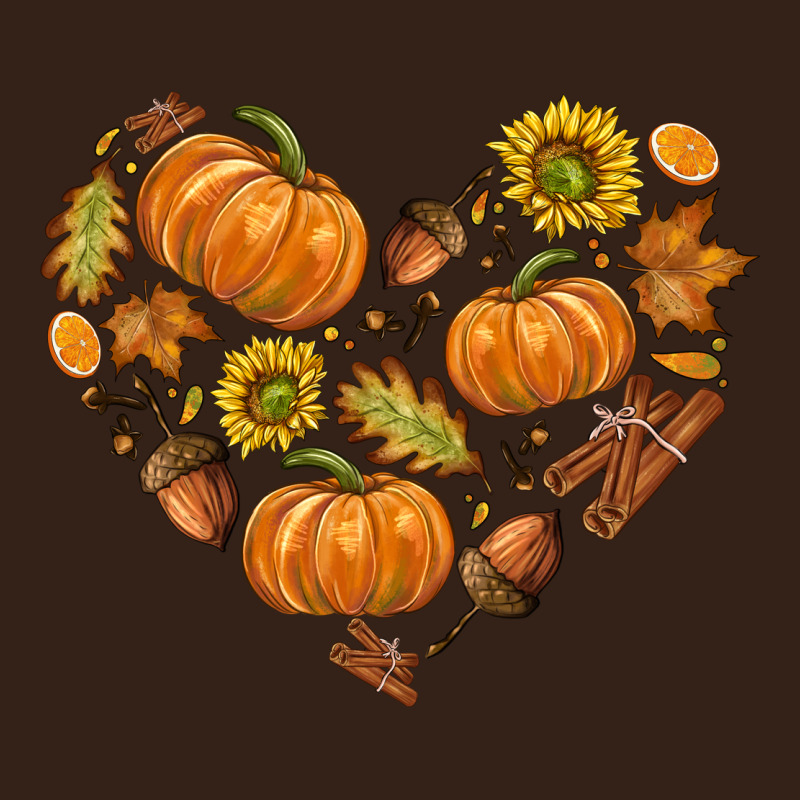 Fall Heart Heavy Core Tee by texasbilliewilder | Teevron