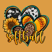 Softball Hearts Urban Heavy Tee | Teevron