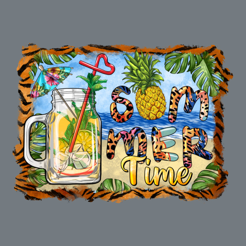 Summer Time Pineapple And  Beach Heavyweight Sweatshirt by BarkalooDesign | Teevron