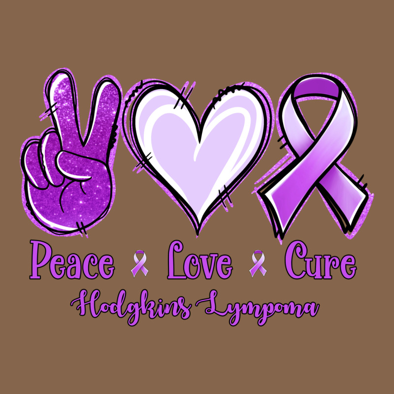 Peace Love Cure Odgkins Lympoma Premium Tee by Jasminsmagicworld | Teevron