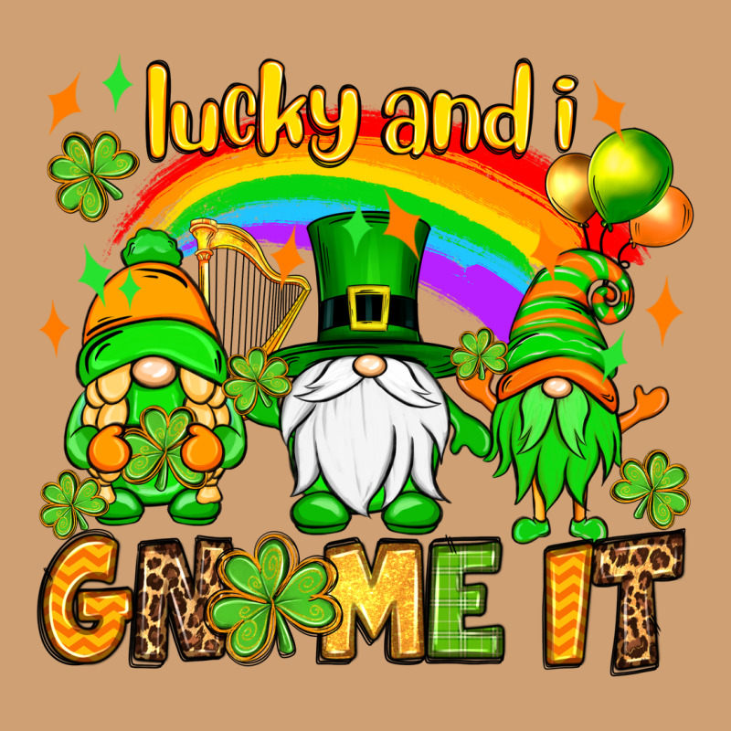 St. Patrick's Lucky And I Gnome It Vintage Tee by OliviaCreatesArt | Teevron