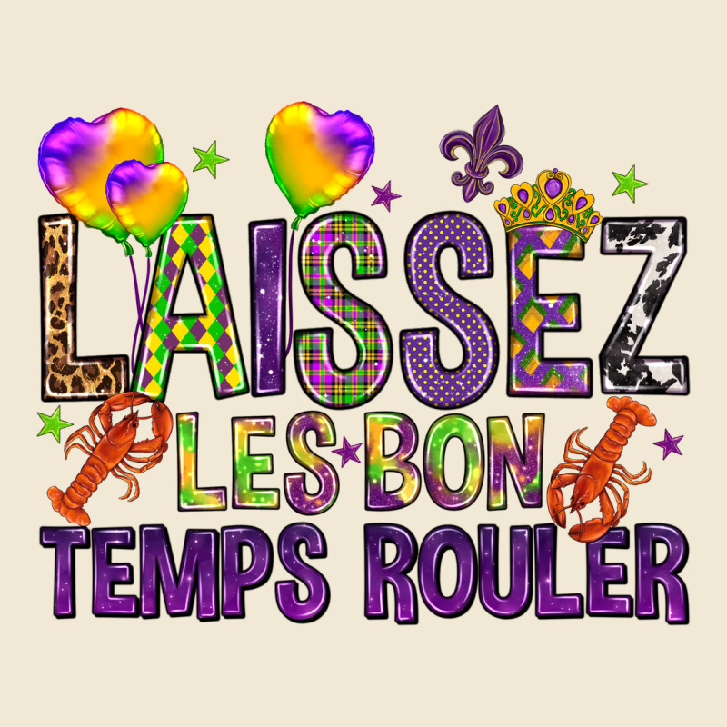 Loissez Les Bon Temps Rouler With Balloon Premium Tee by HowdyJamesFarm | Teevron