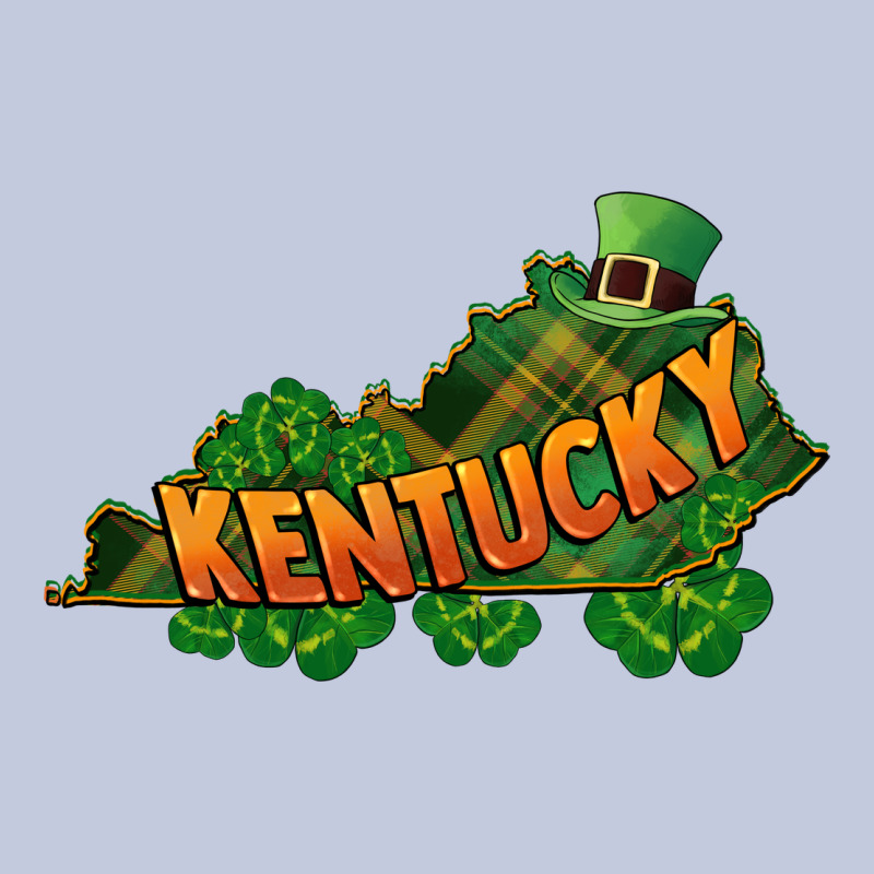 Kentucky Map St. Patrick's Day Long Sleeve Tee by FaDigitalArtStudio | Teevron