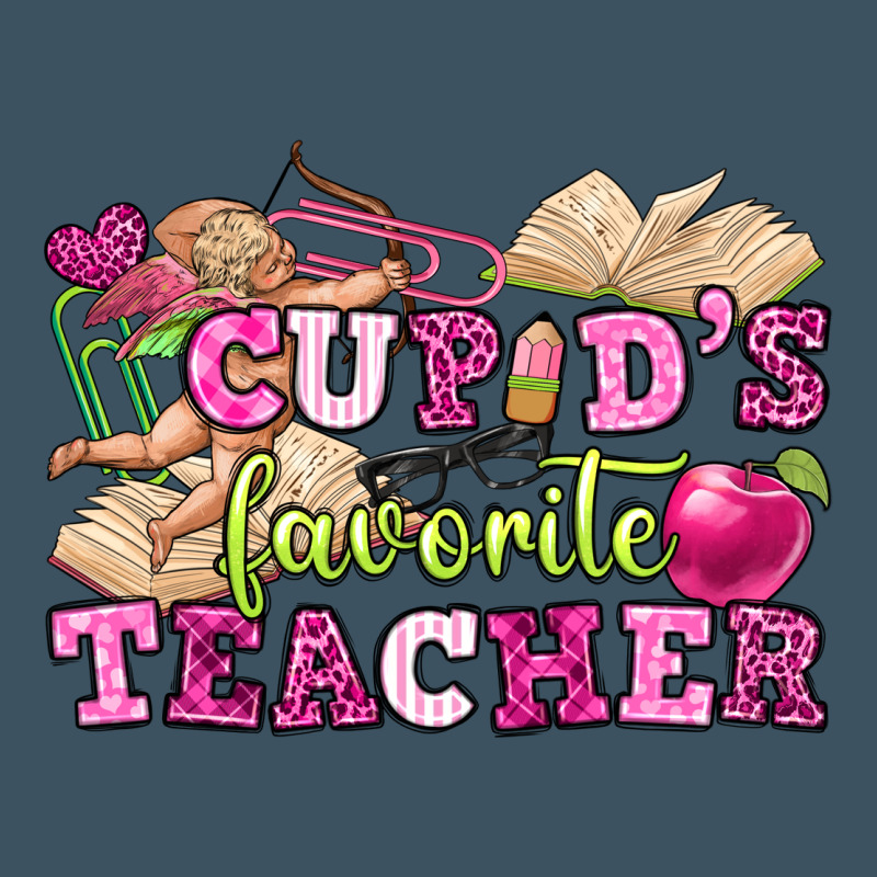 Cupid's Favorite Teacher Urban Heavy Tee by OliviaCreatesArt | Teevron