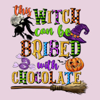 This Witch Can Be Bribed With Chocolate Ladies Tee | Teevron