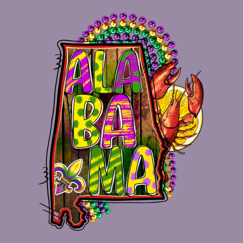 Mardi Gras Alabama Map Classic Tee by CowGirlArtShop | Teevron