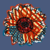 American Flag Sunflower 4th Of July Vintage Hoodie | Teevron