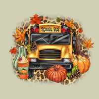 Fall School Bus Heavy Core Tee | Teevron