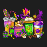 Mardi Gras Coffee Cups Cowgirl Classic Tee | Teevron