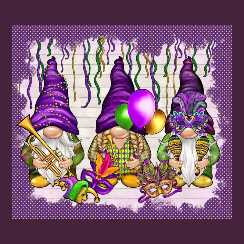 Mardi Gras Carnival With Gnomies Tumbler Premium Tee by HowdyJamesFarm | Teevron