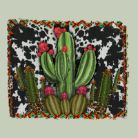 Aztec Cowhide Cacti Long Sleeve Tee | Teevron
