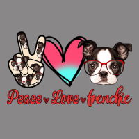 Peace Love Frenchie Vintage Tee | Teevron