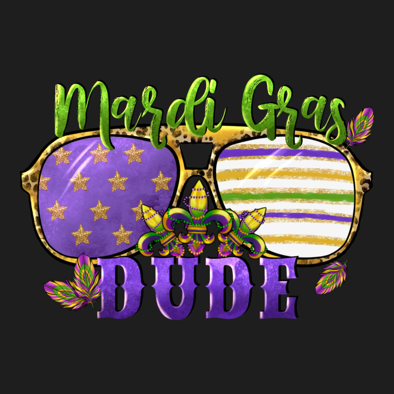 Mardi Gras Dude Classic Tee by CowGirlArtShop | Teevron