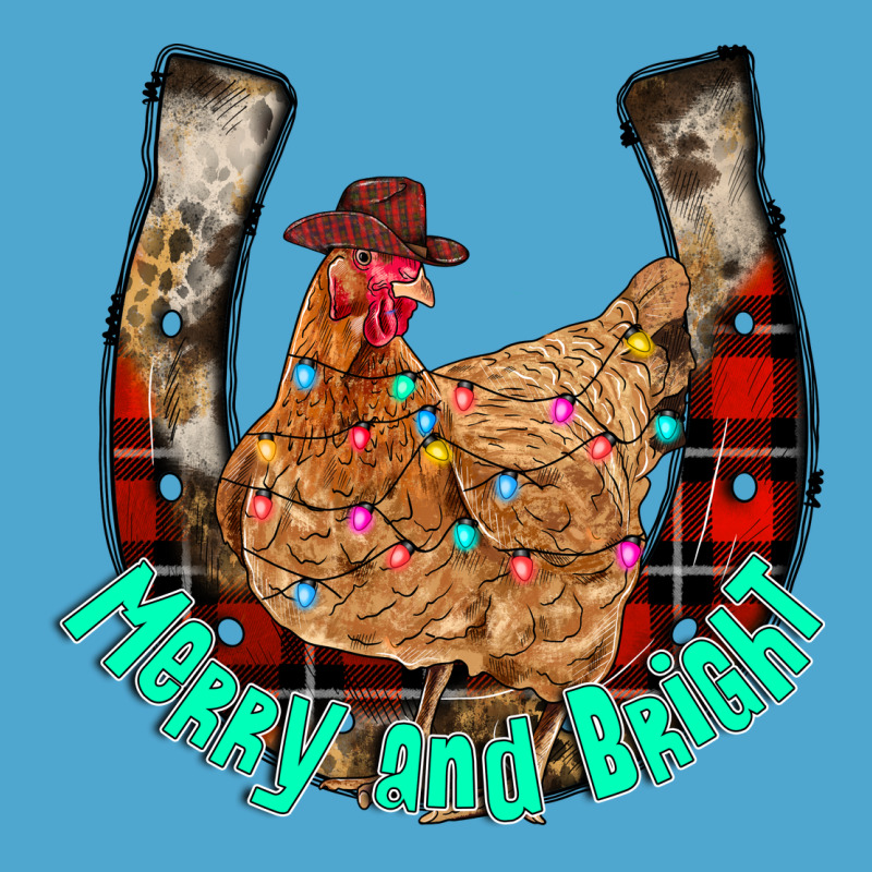 Horseshoe Chicken Premium Hoodie by CowhideDigitalArt | Teevron
