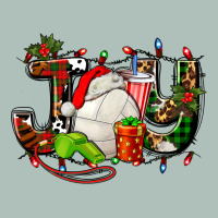 Joy With Volleyball And Santa's Hat Heavyweight Hoodie | Teevron