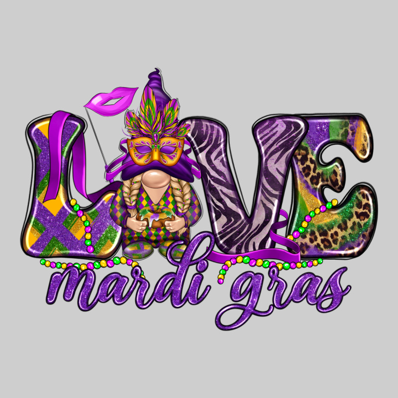 Love Mardi Gras With Gnome Premium Tee by HowdyJamesFarm | Teevron