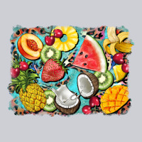 Summer Fruits Background Heavyweight Sweatshirt | Teevron