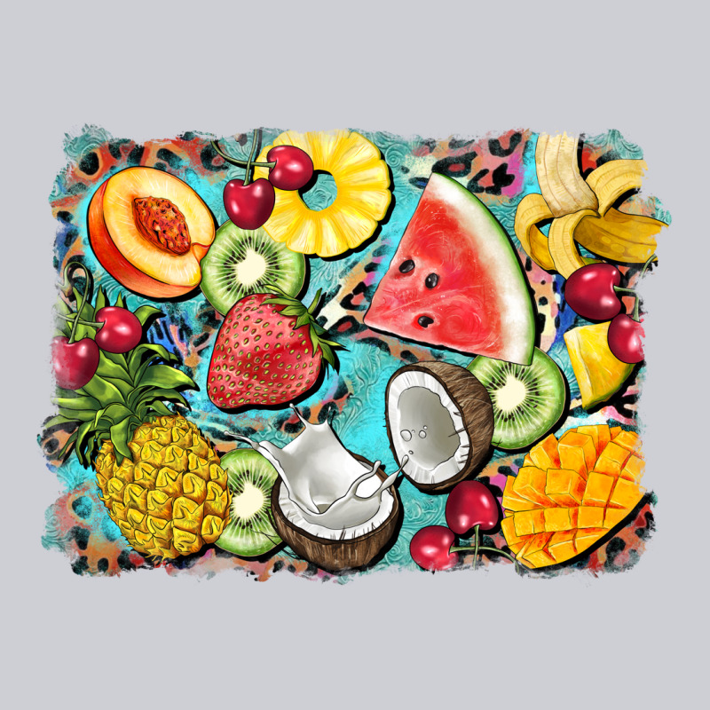 Summer Fruits Background Heavyweight Sweatshirt by BarkalooDesign | Teevron