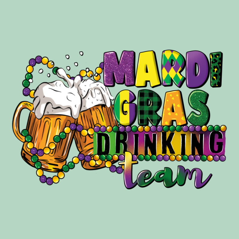 Mardi Gras Drinking Team 12 Inches 300 Dpi Classic Tee by CowGirlArtShop | Teevron
