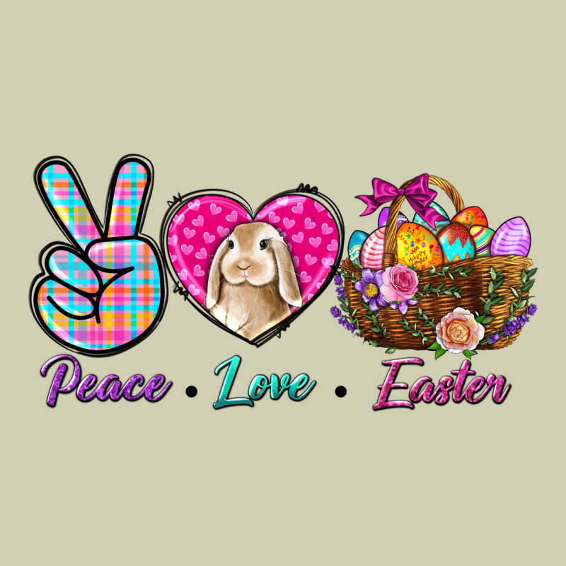 Peace Love Easter Heavy Core Tee by NancyCooperArtShop | Teevron