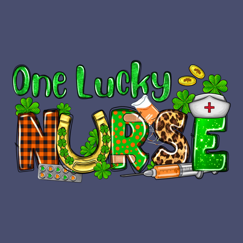 St. Patrick's One Lucky Nurse Vintage Tee by OliviaCreatesArt | Teevron