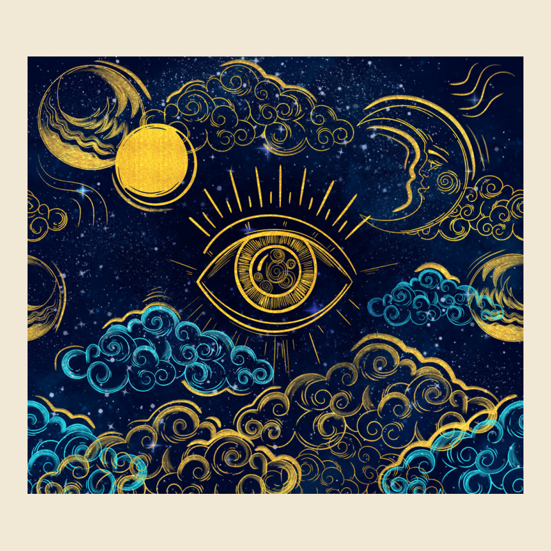 Evil Eye Moon Premium Tee by TumblerDesignByShophia | Teevron