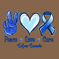Peace Love Cure Colon Cancer Premium Tee | Teevron