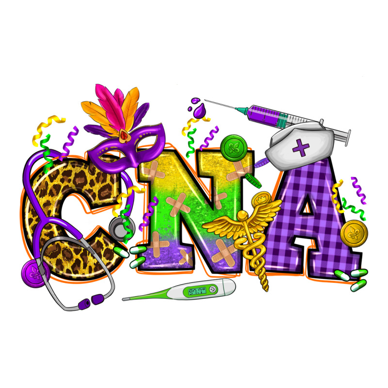 Mardi Gras Cna Nurse Premium Tee by HowdyJamesFarm | Teevron