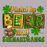 St. Patrick's Fueled By Beer And Shenanigangs Vintage Tee | Teevron