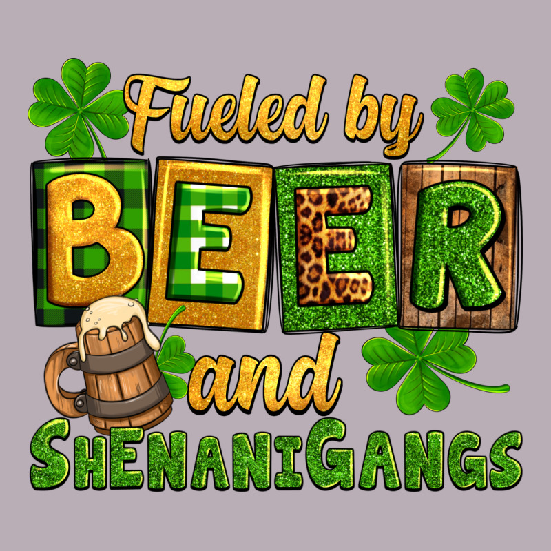 St. Patrick's Fueled By Beer And Shenanigangs Vintage Tee by OliviaCreatesArt | Teevron