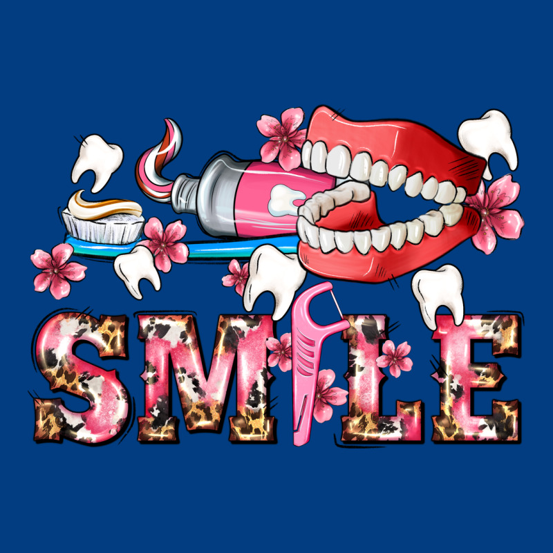 Smile With Teeth And Brush Premium Sweatshirt by AdoDesignShop | Teevron