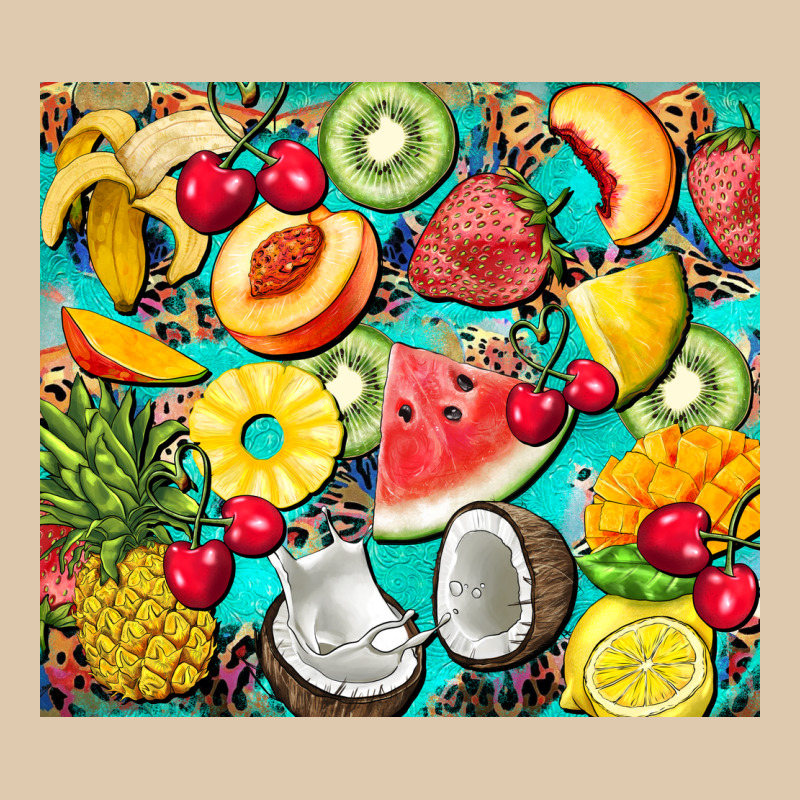 Summer Fruits Heavyweight Sweatshirt by BarkalooDesign | Teevron