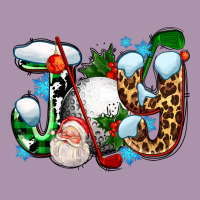 Joy With Golf And Santas Heavyweight Hoodie | Teevron