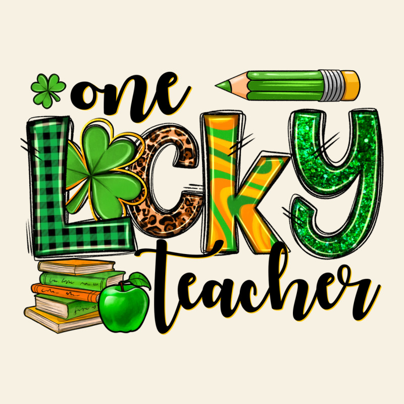 St. Patrick's One Lucky Teacher Vintage Tee by OliviaCreatesArt | Teevron