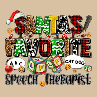 Santas Favorite Speech Therapist Heavyweight Hoodie | Teevron